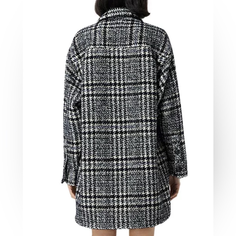 The Kooples Oversized Tweed Wool Blend Shacket - Picture 4 of 10